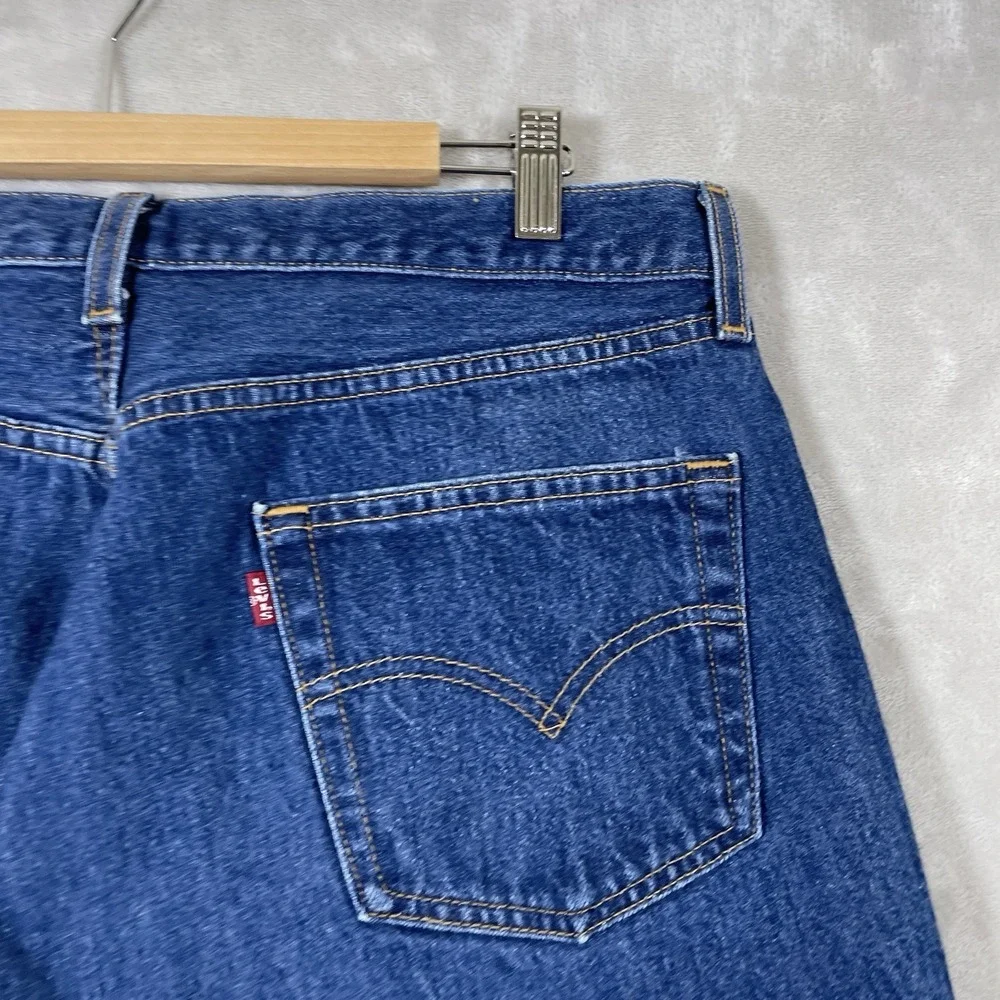 Vtg Levis 501xx Jeans Mens 38x30 (fit 34x27) Made in USA 501-0000 DARK WASH
